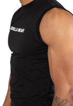 Sorrento Sleeveless T-Shirt - Black