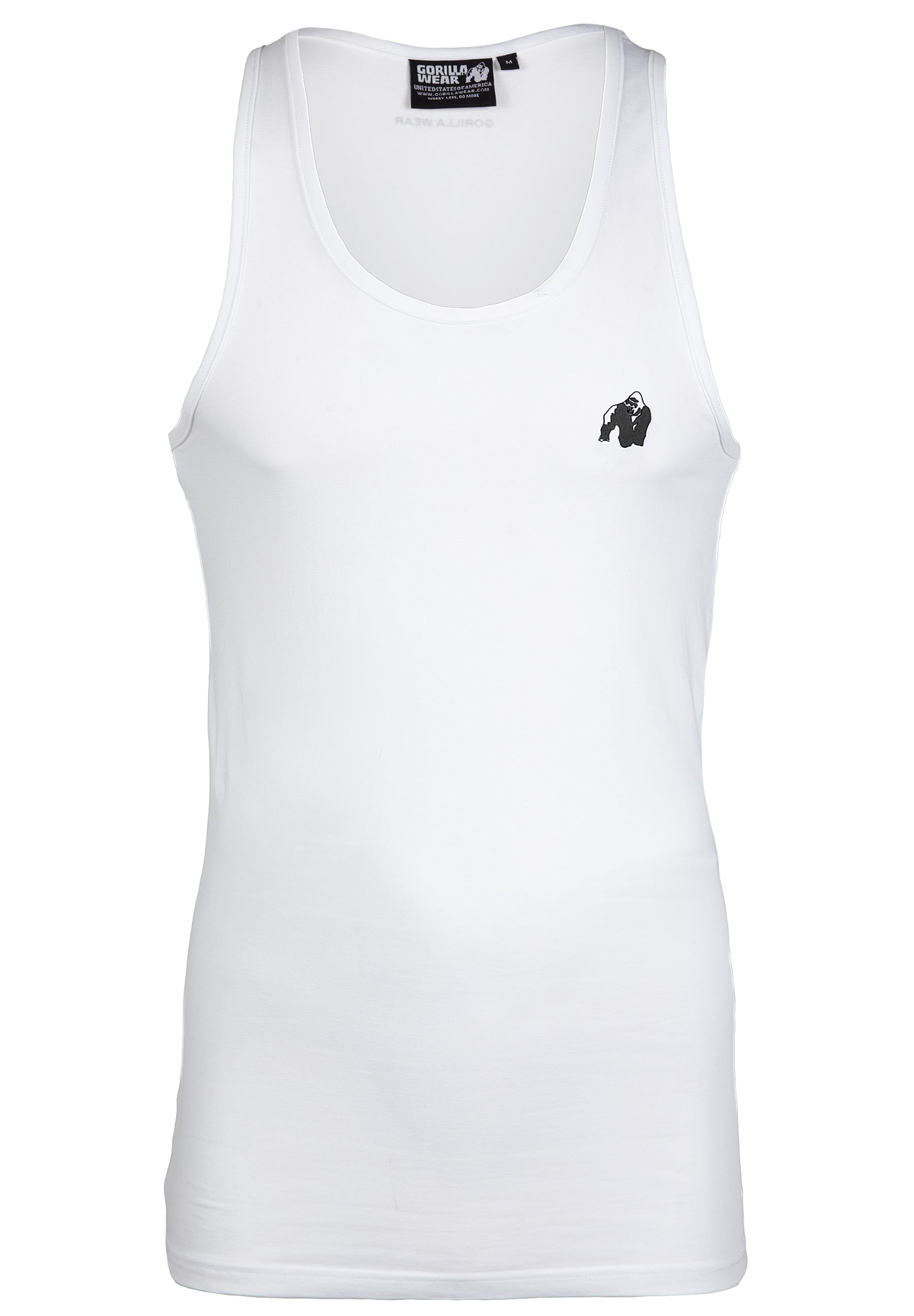 Adams Stretch Tank Top - White