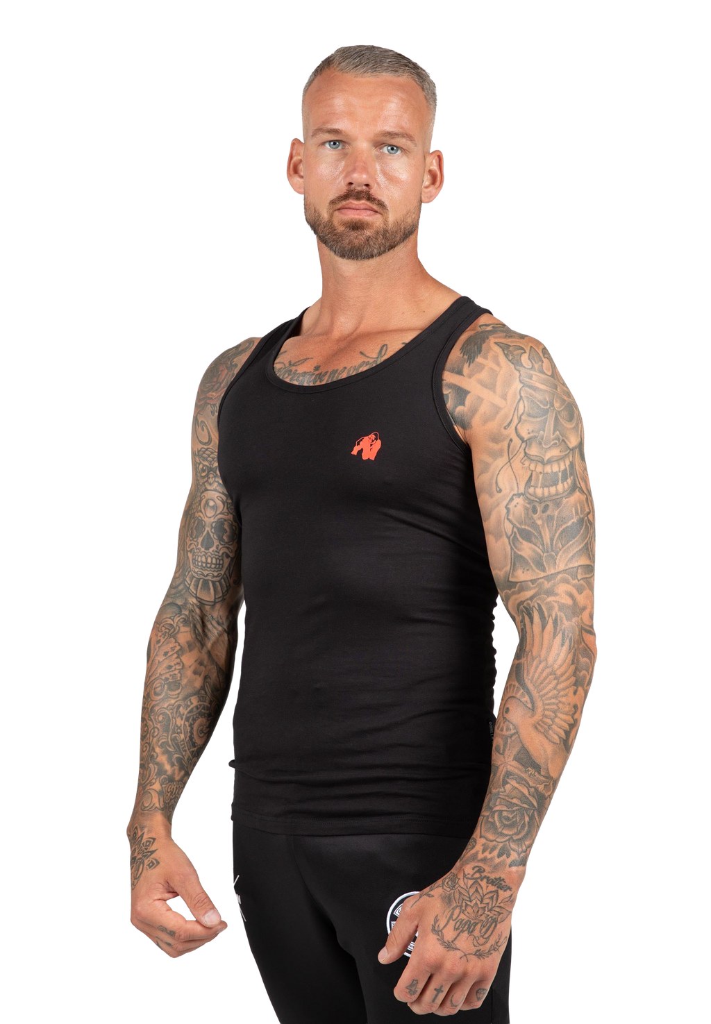 Adams Stretch Tank Top - Black