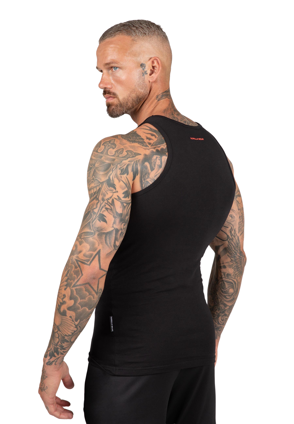 Adams Stretch Tank Top - Black
