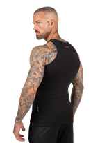 Adams Stretch Tank Top - Black