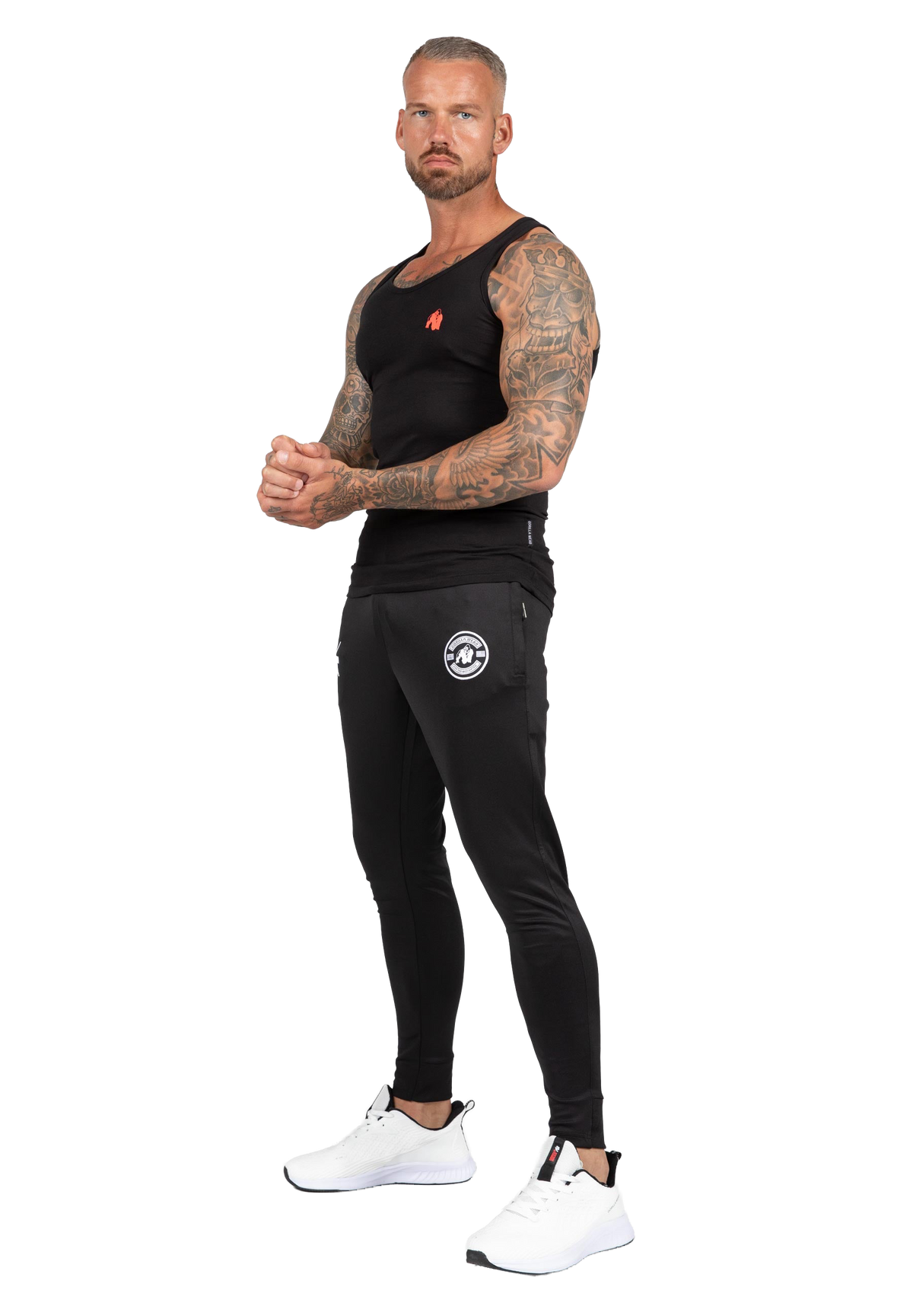 Adams Stretch Tank Top - Black