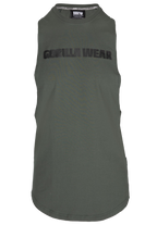 Milo Drop Armhole Tank Top - Green