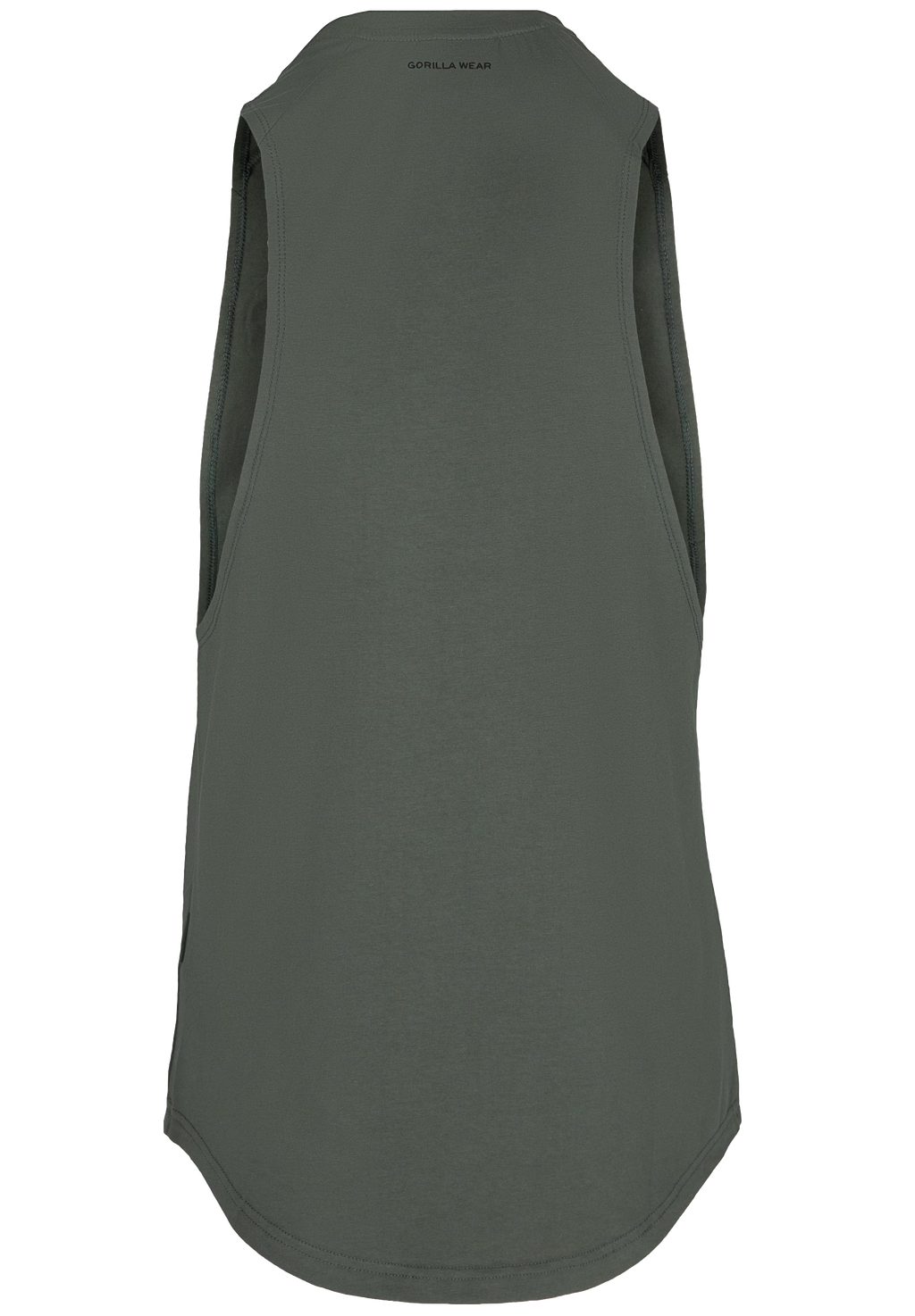 Milo Drop Armhole Tank Top - Green