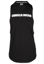 Milo Drop Armhole Tank Top - Black