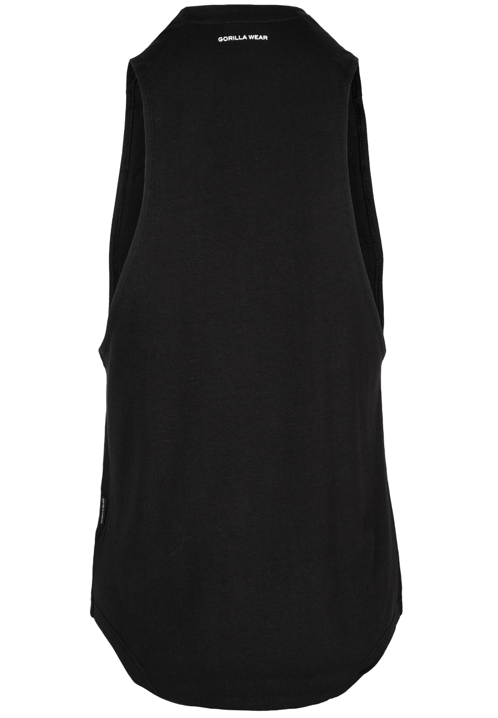 Milo Drop Armhole Tank Top - Black