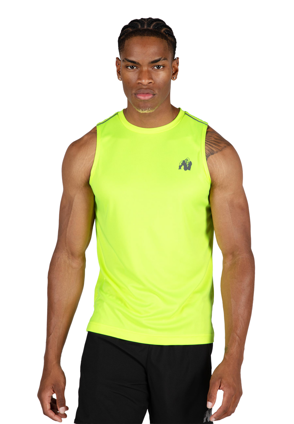 Washington Tank Top - Neon Yellow