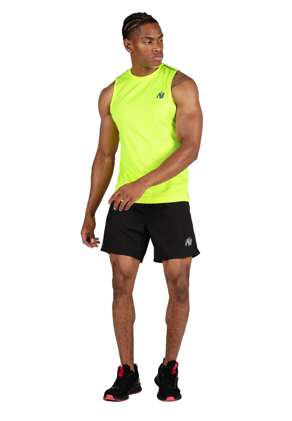 Washington Tank Top - Neon Yellow
