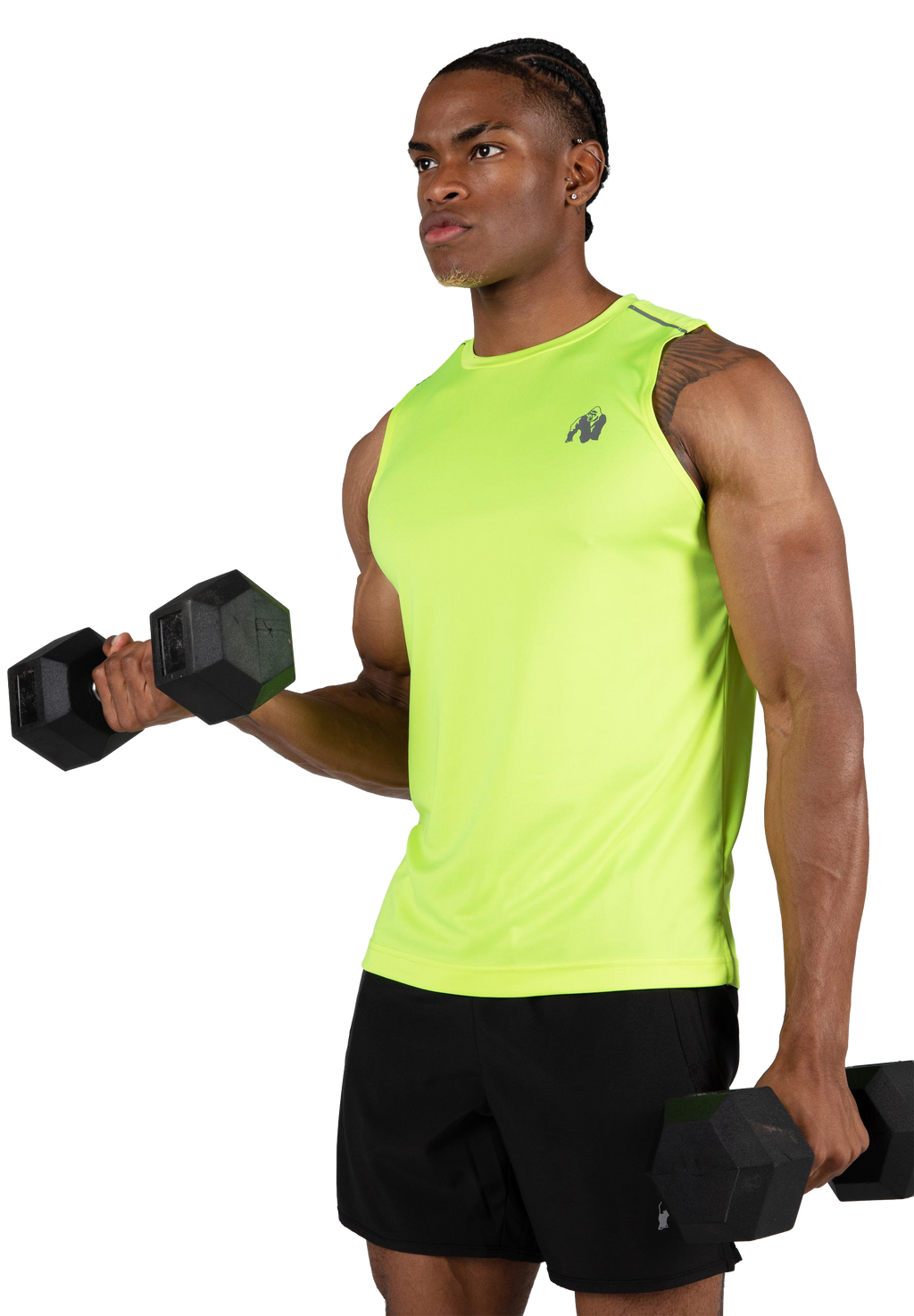 Washington Tank Top - Neon Yellow