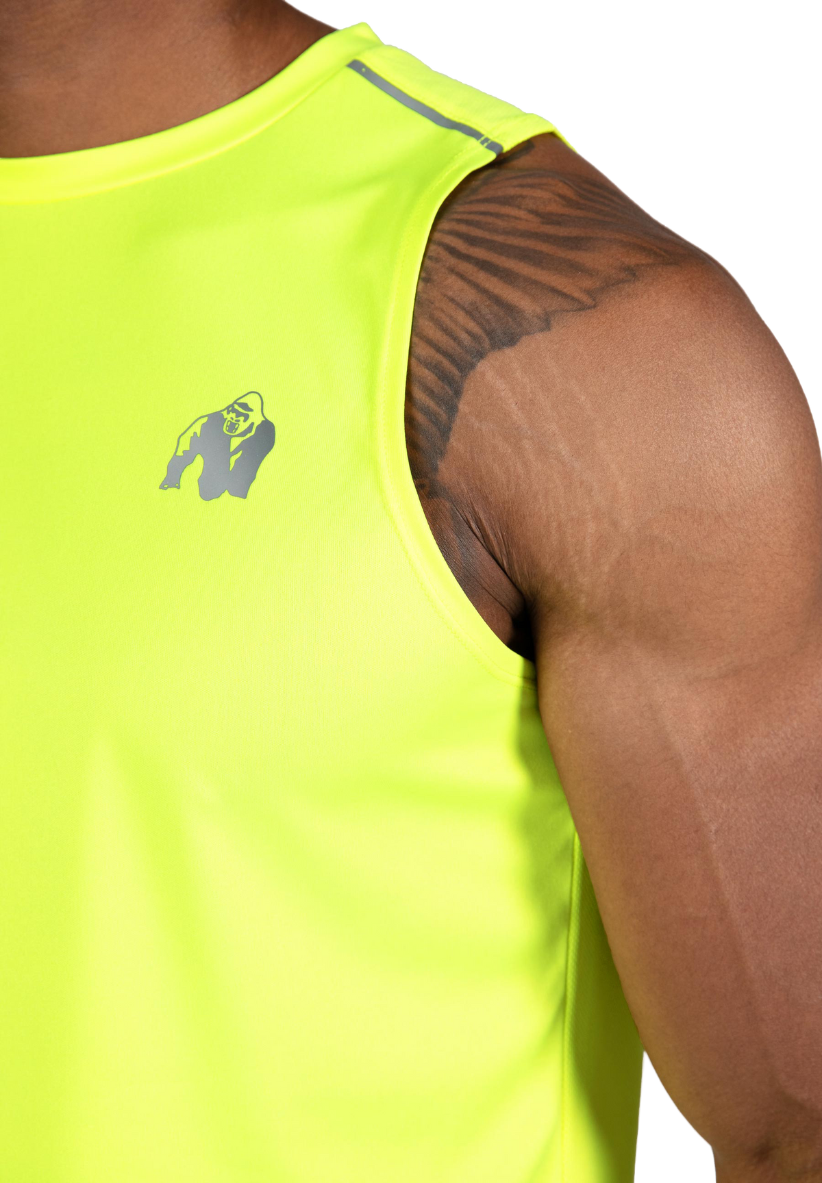 Washington Tank Top - Neon Yellow