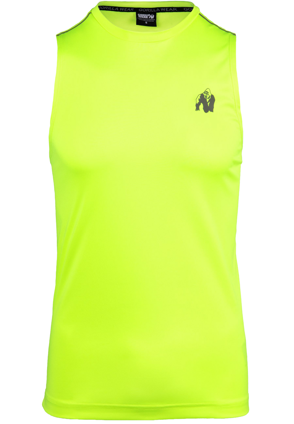 Washington Tank Top - Neon Yellow