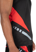 Hornell Tank Top - Black/Red - Unisex