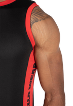 Hornell Tank Top - Black/Red - Unisex