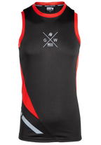 Hornell Tank Top - Black/Red - Unisex