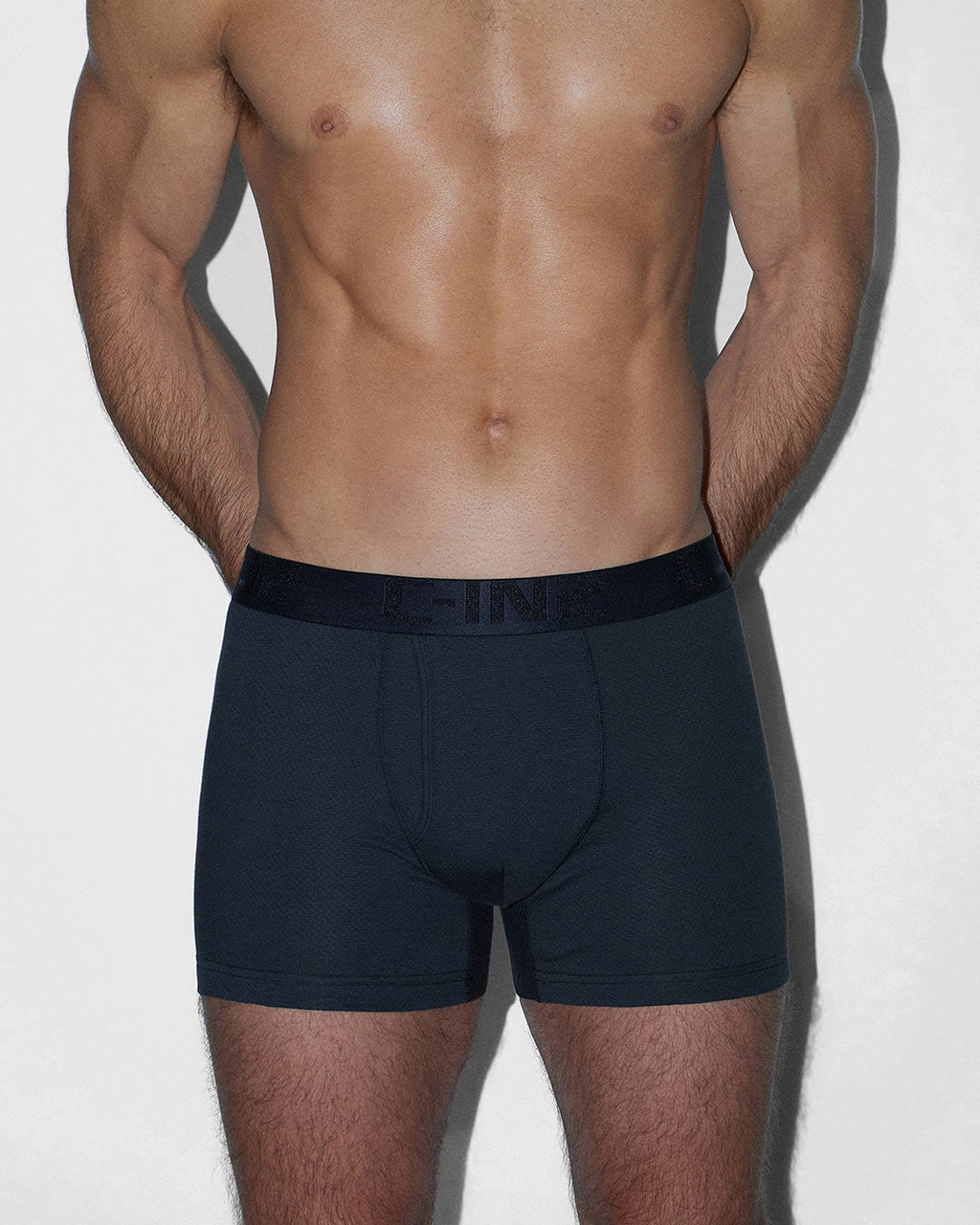Flex Boxer Brief 5" Inseam Black