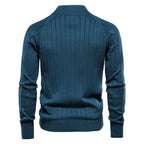 Zip-Up Cardigan // Dark Blue