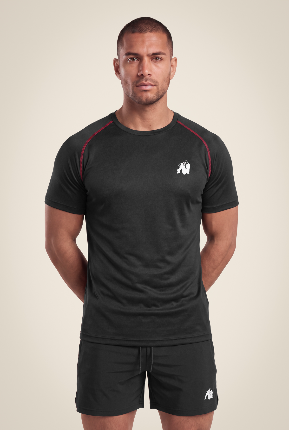 Performance T-Shirt - Black/Red