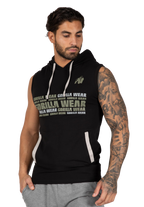 Melbourne S/L Hooded T-shirt - Black
