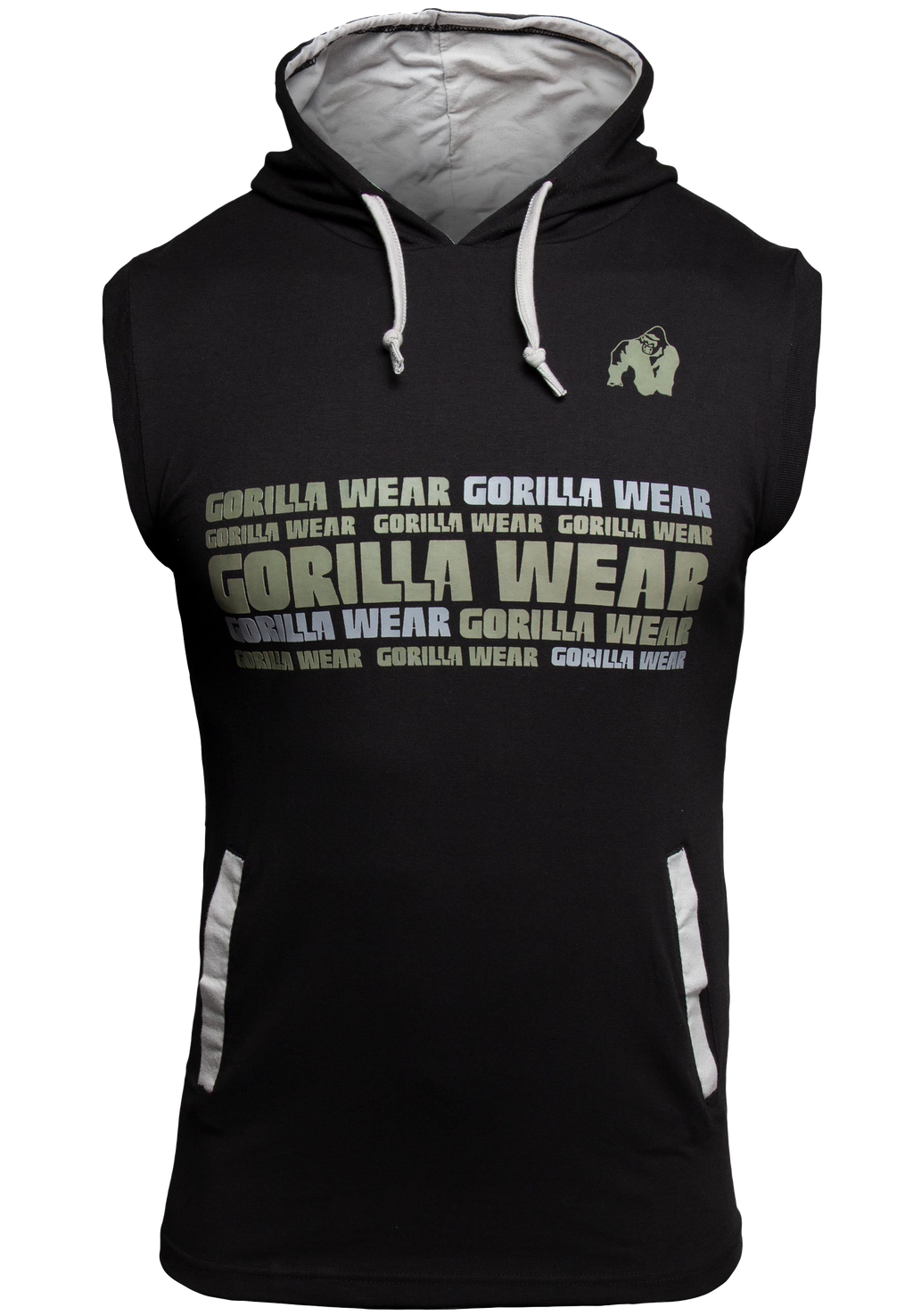 Melbourne S/L Hooded T-shirt - Black