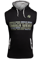 Melbourne S/L Hooded T-shirt - Black