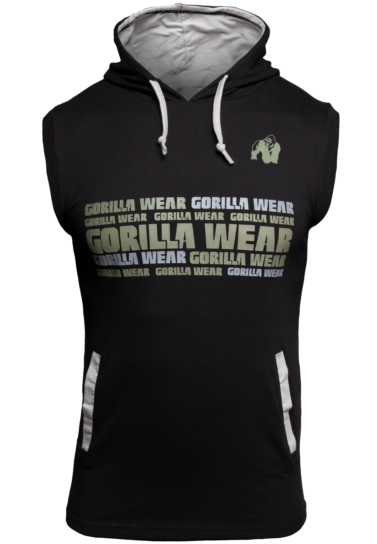 Melbourne S/L Hooded T-shirt - Black
