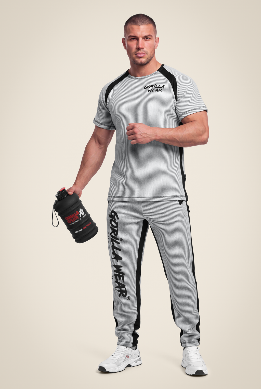Augustine Old School Workout Top - Gray