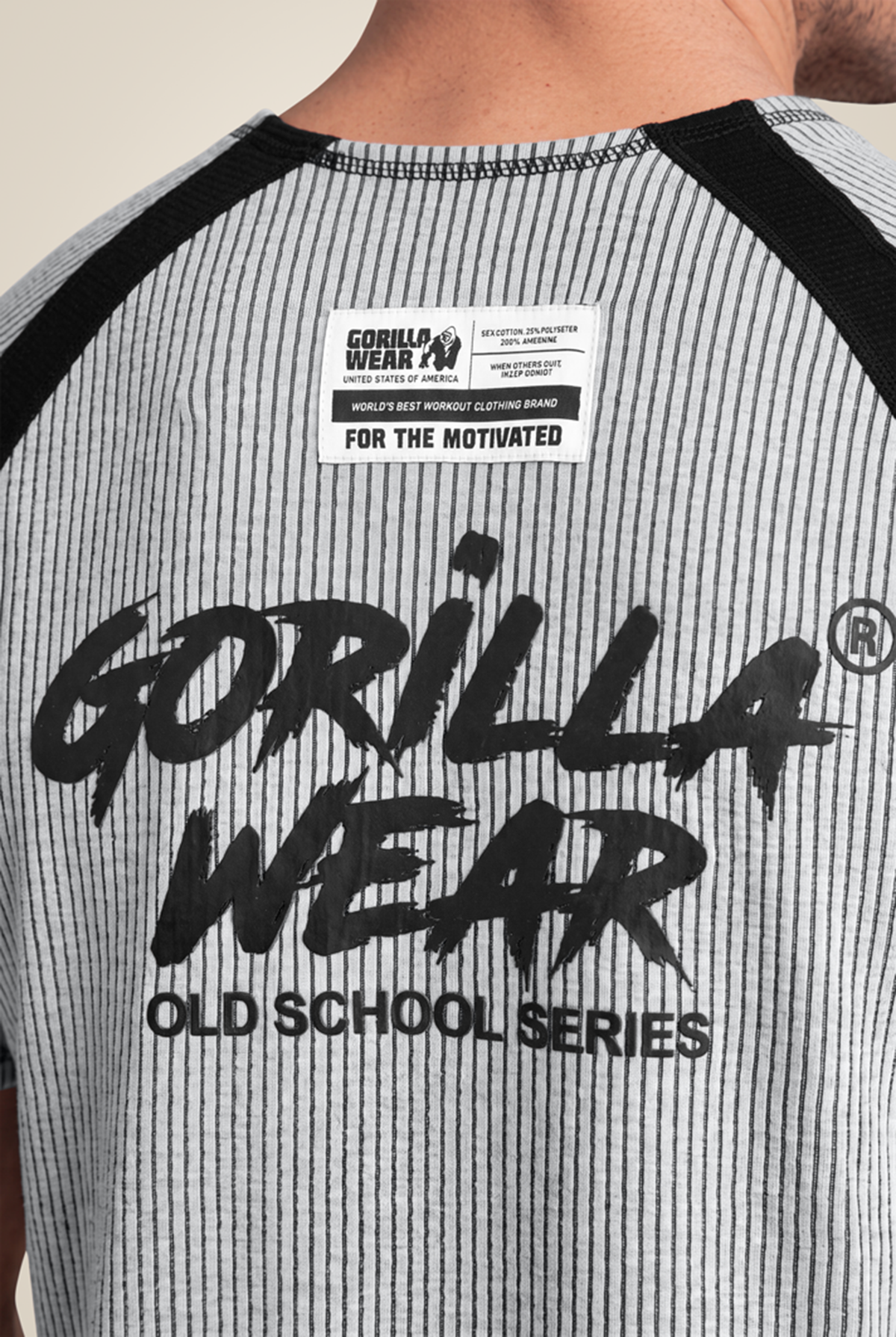 Augustine Old School Workout Top - Gray