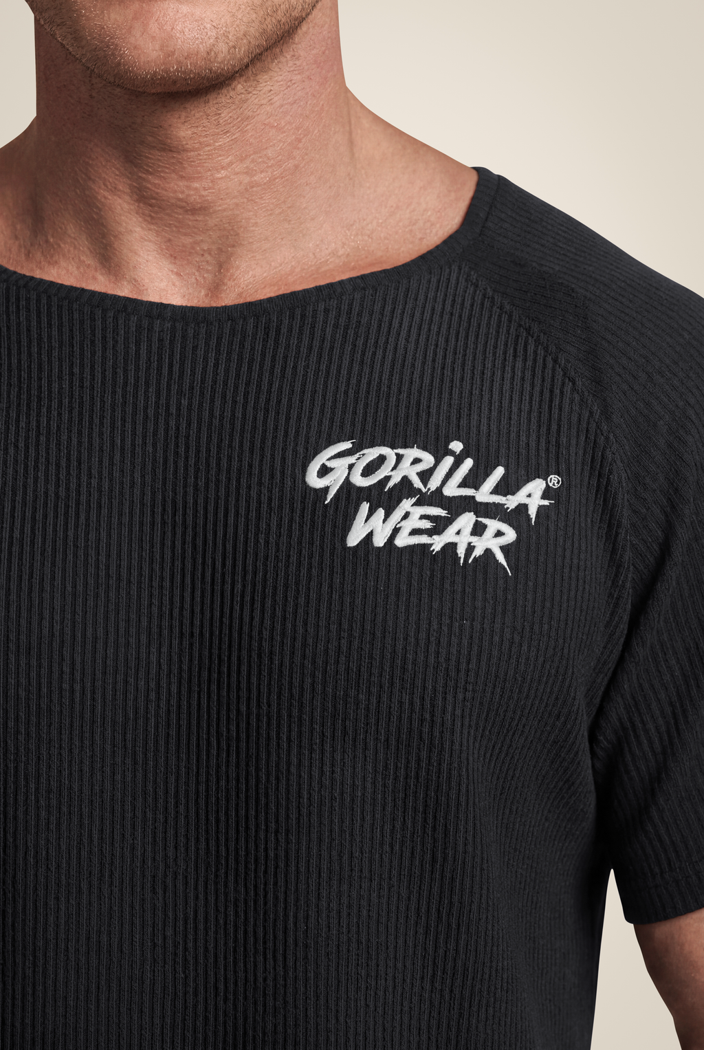 Augustine Old School Workout Top - Black