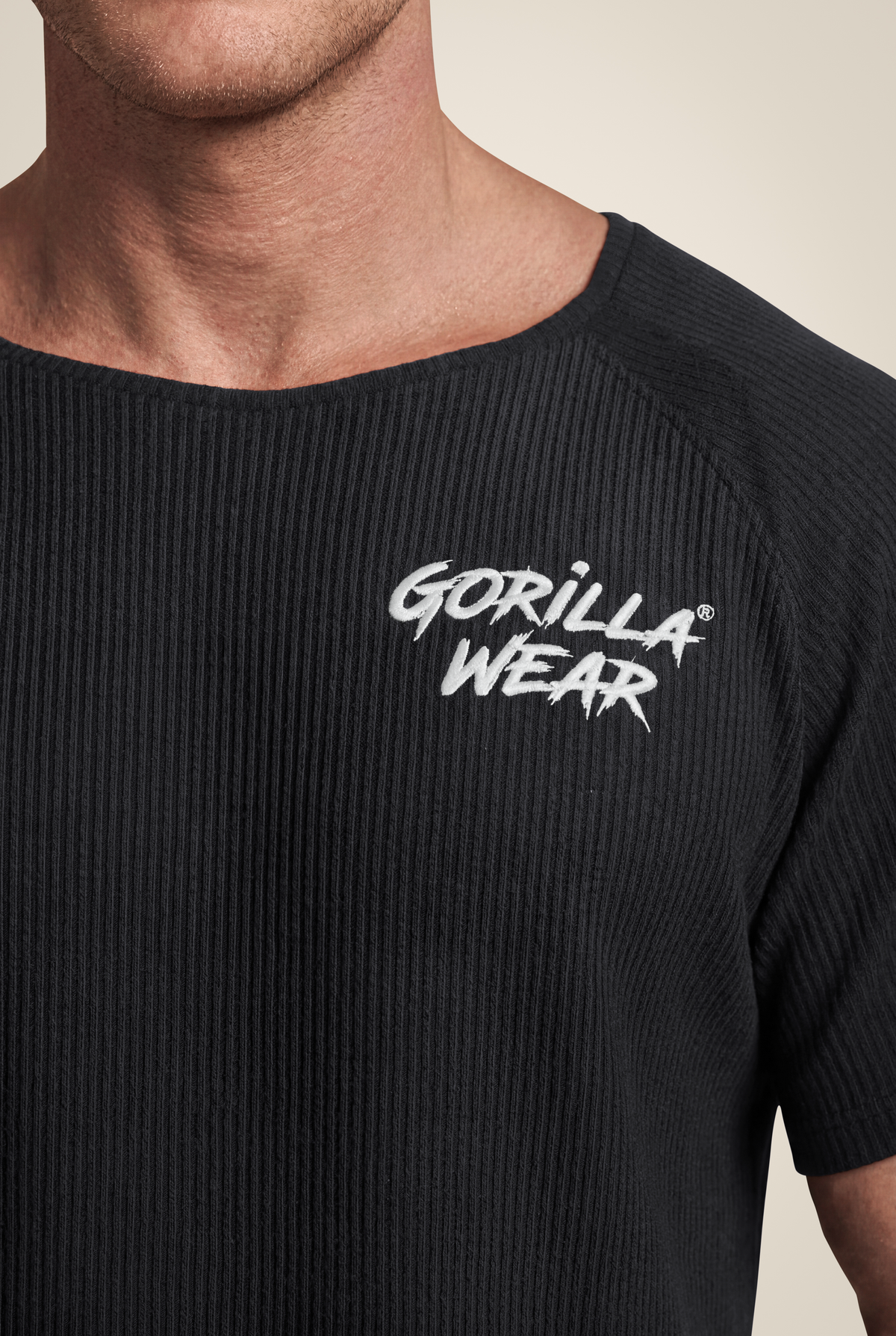 Augustine Old School Workout Top - Black