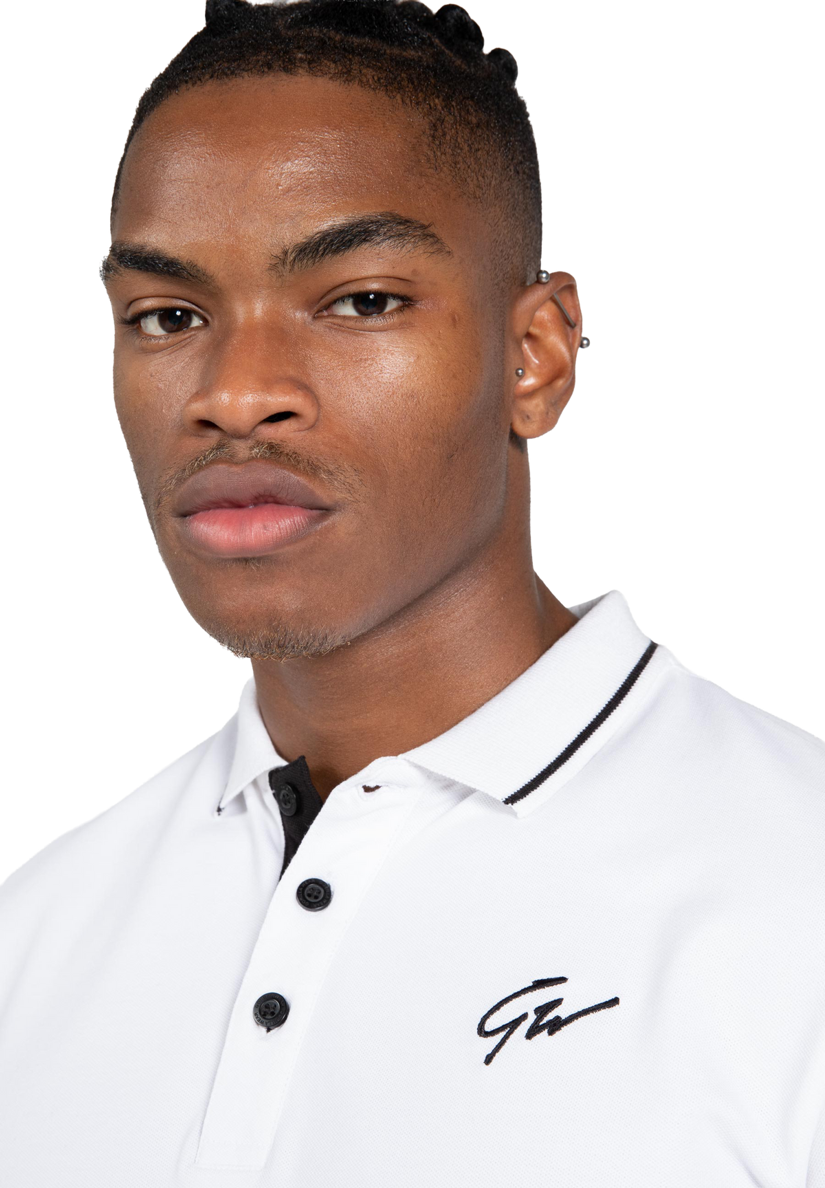 Delano Polo - White/Black