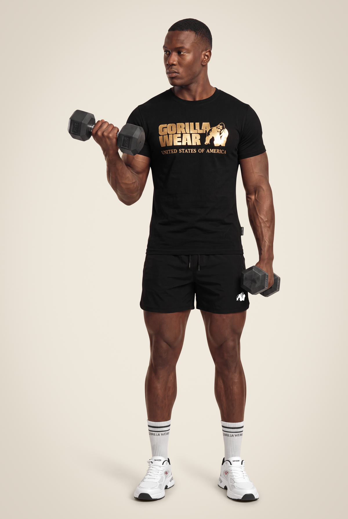 Classic T-shirt - Black/Gold