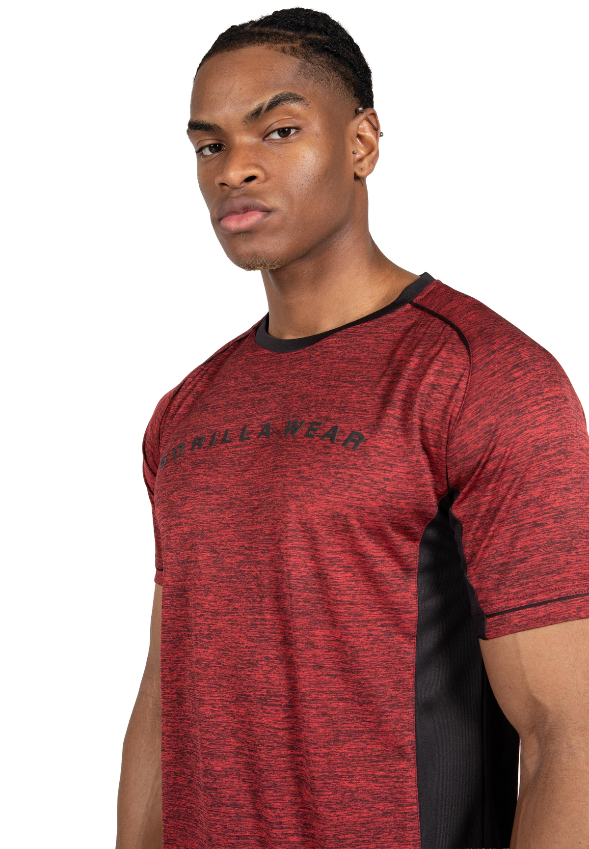 Fremont T-Shirt - Burgundy/Black
