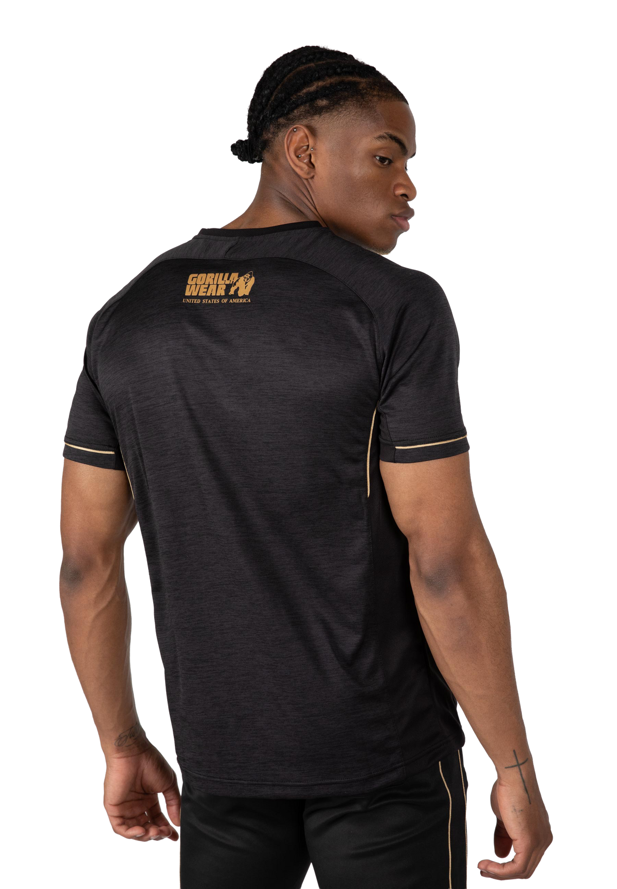 Fremont T-Shirt - Black/Gold
