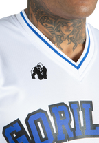 San Mateo T-Shirt - White/Blue