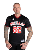 San Mateo T-shirt - Black/Red