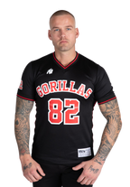 San Mateo T-shirt - Black/Red