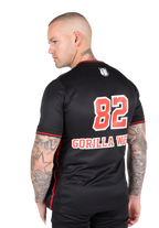 San Mateo T-shirt - Black/Red
