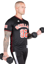 San Mateo T-shirt - Black/Red