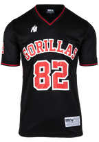 San Mateo T-shirt - Black/Red