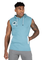 Oswego S/L Hooded T-shirt - Blue