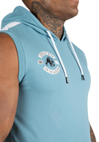 Oswego S/L Hooded T-shirt - Blue