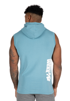 Oswego S/L Hooded T-shirt - Blue
