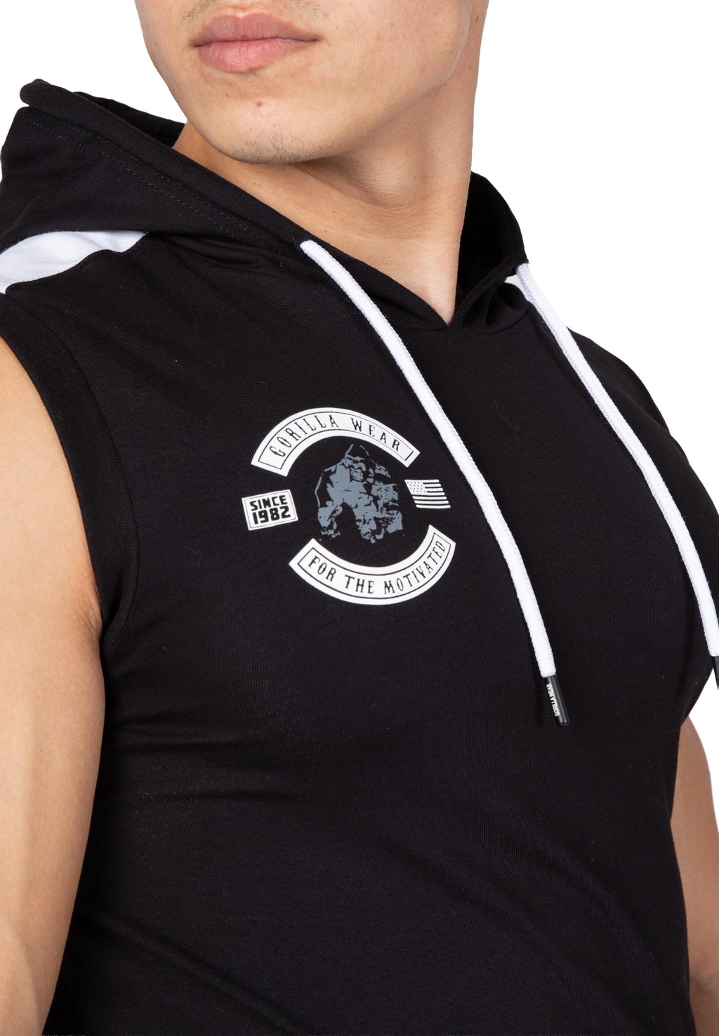 Oswego S/L Hooded T-shirt - Black