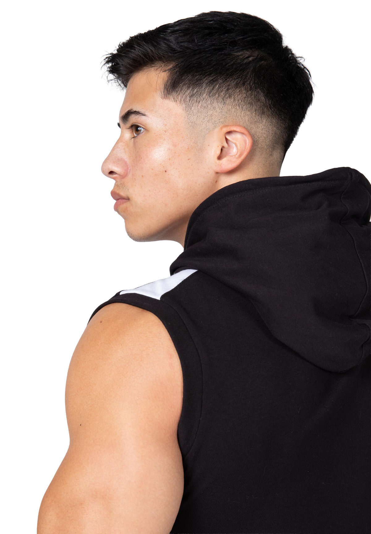 Oswego S/L Hooded T-shirt - Black