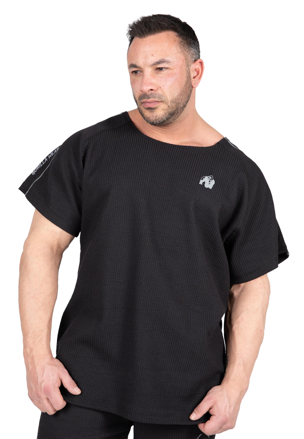 Buffalo Old School Top -Black/Gray
