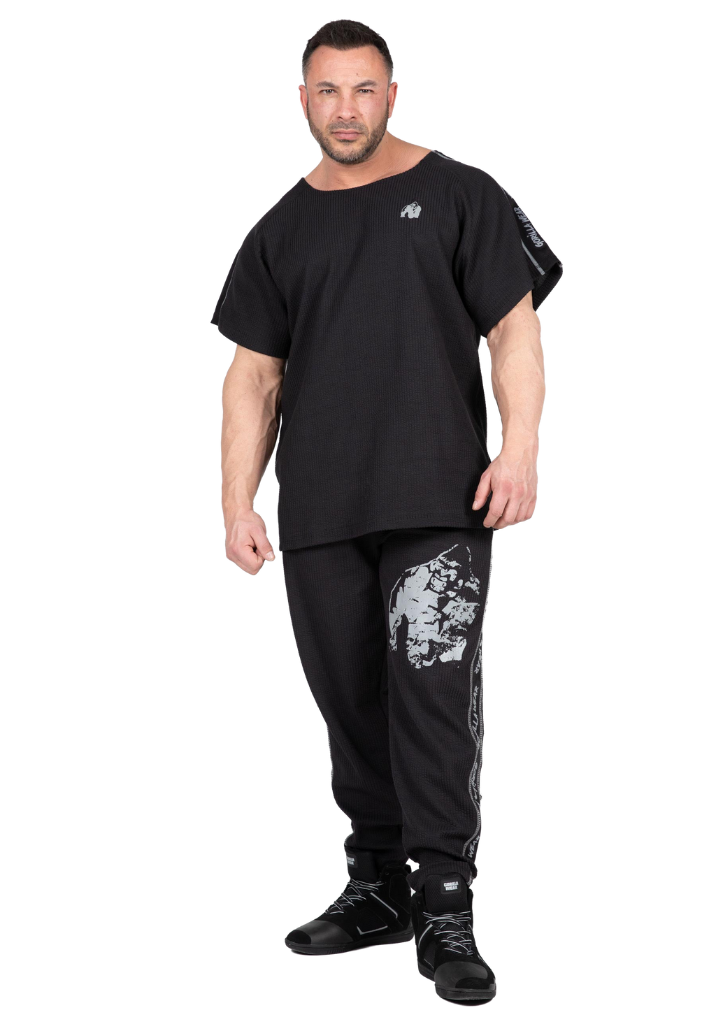 Buffalo Old School Top -Black/Gray