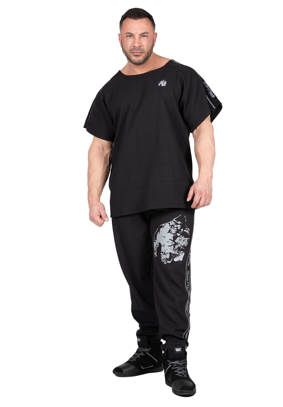 Buffalo Old School Top -Black/Gray