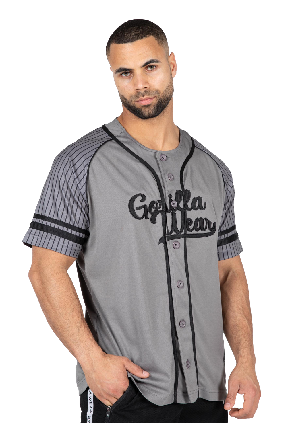 82 Baseball Jersey - Gray