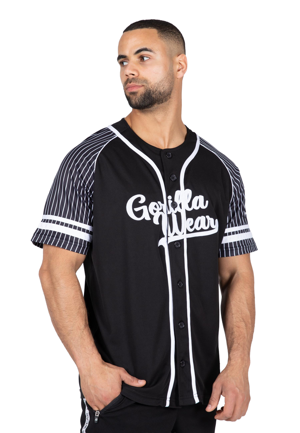82 Baseball Jersey - Black