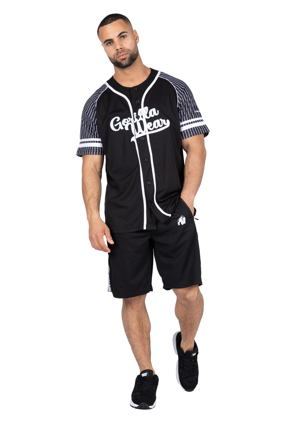 82 Baseball Jersey - Black